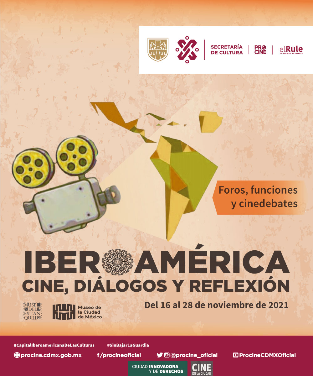 Festival Iberoamericano: cine, diálogos y reflexión. Póster oficial