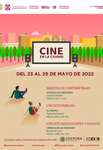 CINE EN LA CIUDAD - Cartelera del 23 al 29 de mayo