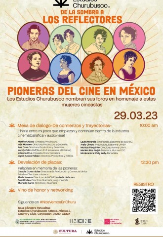 Los Estudios Churubusco realizarán un homenaje a 9 mujeres pioneras en el cine mexicano