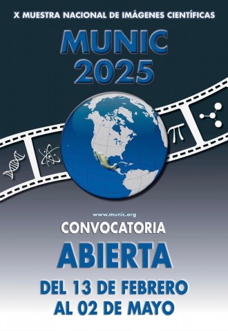 La X Muestra Nacional de Imágenes Científicas, MUNIC 2025 abre su convocatoria en su décimo aniversario